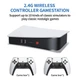 Игровая приставка Data Frog M5-64G 4K HDMI консоль ретро игр, 2 беспроводных геймпада - изображение 5