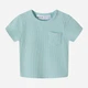 Детский летний комплект (футболка + шорты) для мальчика Minoti 17BABY 23 40034BAB 56-62 см Бирюзовый (5063025238327) - изображение 3