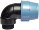 Колено UNIDELTA Ø75 х 2 1/2" Н PN16 PP-B 1008 (УФ защита) - изображение 1