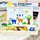Досточка деревянная TreeToy магнитная двухсторонняя в пенале Маленький фантазер - изображение 3