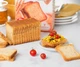 Тости Diatosta пшеничні Tostagrill 150 г 5601560112896 - зображення 2