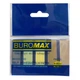 Стикер-закладка Buromax Plastic PASTEL 45x12mm, 5х25шт (BM.2302-99) - изображение 1