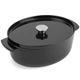 Гусятница KitchenAid Cast Iron 30 см 5,6 л Чорна (CC006064-001) - изображение 1