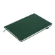 Книга записна Buromax Etalon 210x295 мм 96 аркушів в клітинку обкладинка зі штучної шкіри Зелений (BM.294160-04) - зображення 3