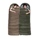 Спальник з капюшоном Naturehike U250 NH20MSD07, (6°C), лівий, коричневий - зображення 2