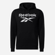 Худі чоловіче Reebok Identity Big 100050290 S Чорне (4066751141238) - зображення 6