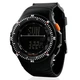 Мужские спортивные наручные часы Skmei Carbon 0989 (Black) - изображение 1