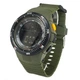 Мужские спортивные наручные часы Skmei Carbon 0989 (Green) - изображение 3