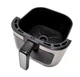 Аэрогриль Rainberg RB 2268 4200W аэрофритюрница безмасляная для приготовления без масла с регулировкой температуры 8 л черная - изображение 7