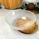 Великий круглий салатник 23 см Лист Luminarc - зображення 1