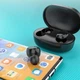 Бездротові Вакуумні Bluetooth навушники в кейсі Remax TWS-43 Чорний Силікон - зображення 6