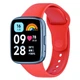 Ремешок Silicone для смарт-часов Xiaomi Redmi Watch 3 Active red - изображение 2