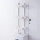 Полиця стелаж у ванну 3 яруси 88х30х14, 5см Storage Rack N-13 - зображення 2