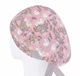 Медицинская шапочка женская HeadwearUniverse универсальная принт Зайчики в цветах - изображение 2
