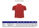 Футболка поло белая с черным мужская JHK - WH- BK PORA210 CONTRAST XL - изображение 2