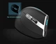Вертикальная мышь беспроводная Zelotes F-36 с аккумулятором и RGB подсветкой 2,4G+Bluetooth Black - изображение 7