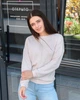 Светр INEDIT 0130 Pudra XXL - изображение 6