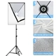 Комплект Puluz PU5070-2 225W 2 x софтбокса 50 x 70 см 2 x стійки 2 LED-лампи 225 ватів пульт ДК - зображення 6