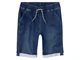 Шорты джинсовые с отворотами для мальчика Pepperts LYCRA® 371877 128 см (7-8 years) Синий - изображение 1