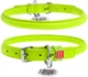 Ошейник для собак кожаный Collar WAUDOG Glamour с QR паспортом, круглый, L, Д 13 мм, Дл 45-53 см (35075) - изображение 1