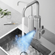 Проточный водонагреватель с фильтром Faucet ZSWK-D02 3300W электронагреватель воды (1010450-Gray) - изображение 5