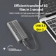 Зовнішня кишеня Blueendless 2807N для NVMe (PCIe) M2 SSD USB 3.1 Gen 2 Type-C - зображення 5