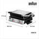 Гриль BRAUN MultiGrill 7 CG7020 - зображення 4