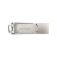 Накопичувач SanDisk 64GB USB 3.1 Type-A + Type-C Dual Drive Luxe Срібний (SDDDC4-064G-G46) - изображение 3
