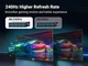 Кабель HDMI 8K Ultra HD UGREEN HD155 HDMI 2.1 HDR+ 3D 8K 60Hz (4K - 240Hz, 2k -144hz 165hz) VRR eARC DTS Dolby 48 Gbps для ПК TV PS5/PS4 Xbox X/S тонкий 2m Black (90384) - зображення 12