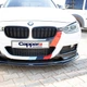 Передняя губа бампера для M-Performance (черная) для BMW 3 серия F30/F31 2012-2019 гг - изображение 5