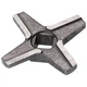 Ніж для м'ясорубки Philips, Zelmer, Gorenje, Vitek, Siemens, Bosch 00631383 NR5 86.1007 D=47mm s=9mm Отвір=9.5x9.5mm - изображение 1