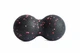 Масажний набір МФР RollerUA м'яч 8 см та подвійний м'яч 16х8 см Black/Pink 11947938 - зображення 6