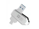 Флешка двойная металлическая XO U50 128 GB USB 3.0 + Type C - изображение 2