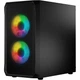 Корпус для ПК Logic concept PORTOS MESH+GLASS ARGB fans 3x120mm BLACK (AM-PORTOS-10-0000000-0002) - изображение 2