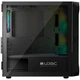 Корпус для ПК Logic concept PORTOS MESH+GLASS ARGB fans 3x120mm BLACK (AM-PORTOS-10-0000000-0002) - изображение 5