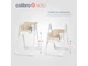 Стул для кормления Noto Almond, Colibro (миндаль) - изображение 3