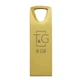 Флеш-накопичувач USB 8GB T&G 117 Metal Series Gold (TG117GD-8G) - зображення 1