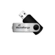Флеш-накопичувач USB2.0 64GB MediaRange Black/Silver (MR912) - изображение 1