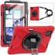 Чехол с ремешком Pirate King Case + Пленка для Xiaomi Pad 6 / Pad 6 Pro Red - изображение 3