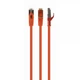 Патч корд Cablexpert PP6A-LSZHCU-O-20M, S/FTP, литой, 50u" штекер с фиксатором, 20м, оранжевый. - изображение 1