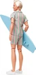 Кукла Кен из фильма Барби в пляжном наборе Barbie The Movie Ken Doll Wearing Pastel Striped Beach - изображение 2