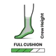 Тактичні термошкарпетки Smartwool Hunt Classic Edition Tall Crew (розмір Medium 38-41) - зображення 2