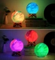 Звездный настольный ночной светильник Галактика детский ночник 3D Луна светодиодный - изображение 6