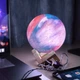 Звездный настольный ночной светильник Галактика детский ночник 3D Луна светодиодный - изображение 7