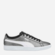 Жіночі кеди низькі Puma Vikky V3 Glitz Jr 384701-01 38 (5UK) 24 см Срібні (4064535987157) - зображення 1