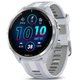 Смарт-годинник Garmin Forerunner 965 Titanium Bezel with Whitestone Case and Whitestone/Powder Gray Silicone Band (010-02809-81) - изображение 1