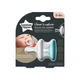 Пустышка Tommee Tippee BREAST-LIKE; 0-6 мес. Голубой / белый 2 шт (TT0303) - изображение 1