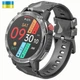 Умные часы смарт мужские круглые черные со звонком Smart Watch с украинским языком многофункциональные Modfit Sniper Pro Black-Silver 41 мм - изображение 1
