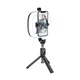 Кольцевая лампа Hoco LV03 Plus Showfull fill light live broadcast holder Black - изображение 1