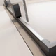 Душові двері RADAWAY Furo SL Brushed GunMetal DWJ 110 см праві скло прозоре 10307572-92-01R+10110530-01-01 - зображення 8